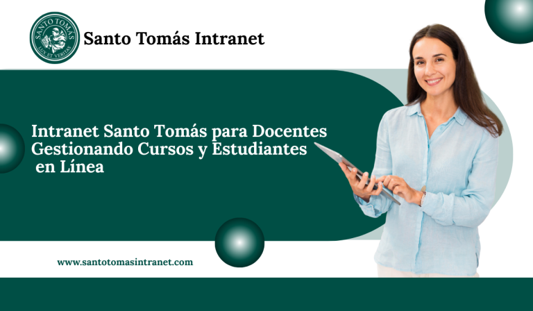 Intranet Santo Tomás para Docentes: Gestionando Cursos y Estudiantes en Línea
